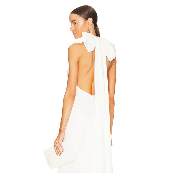 X REVOLVE EVIANNA SATIN GOWN - Picture 1 of 8